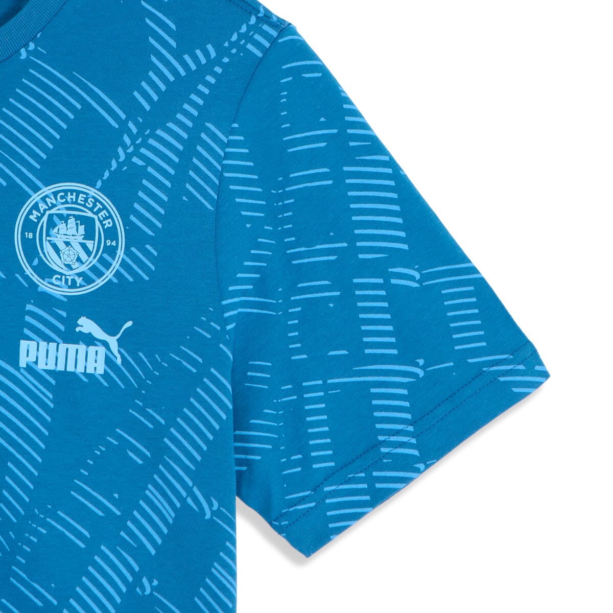 Puma Men's Manchester City FTBLCORE AOP Tee | 77295306 Shirt Puma 