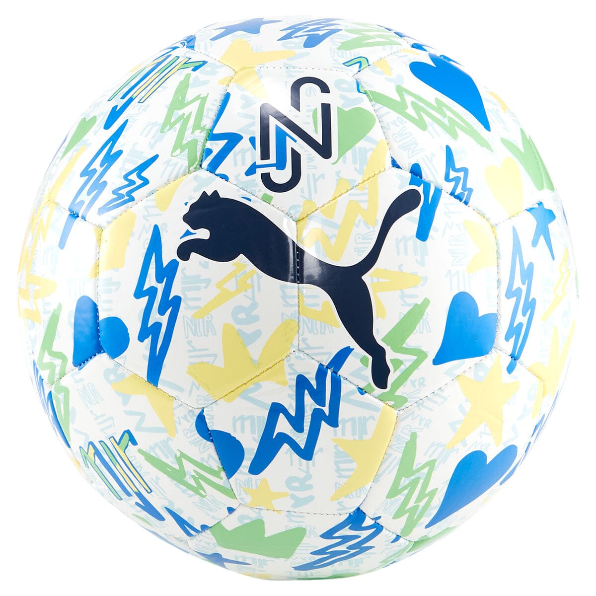 Puma Neymar Jr Graphic Ball White | 08413901 Soccer Ball Puma 3 Puma White 