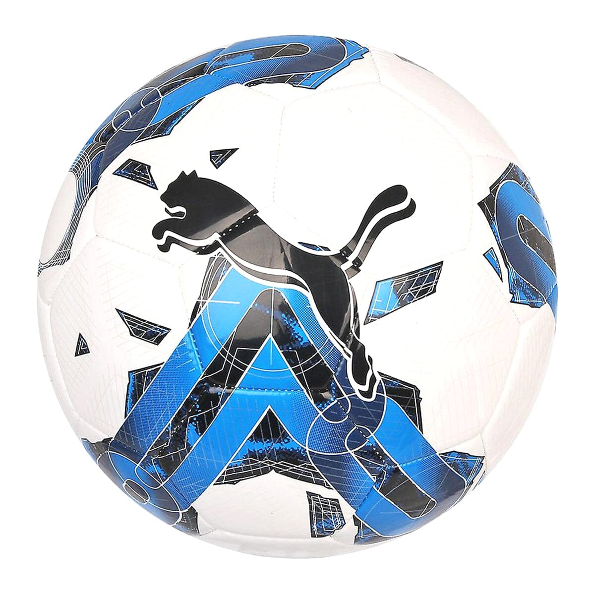 PUMA Orbita 6 MS Fußball Trainingsball mit Puma Air Lock-Ventil