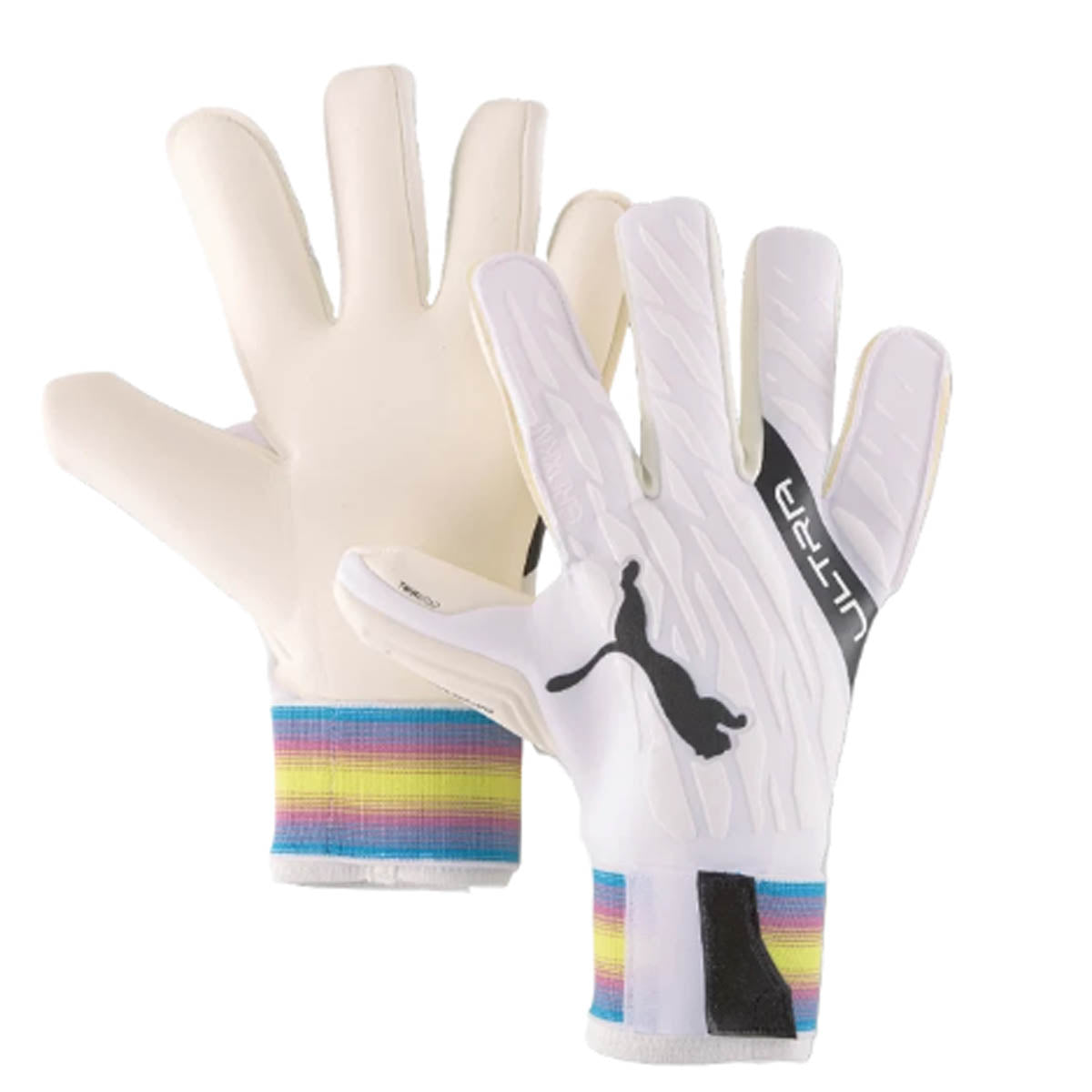 Puma Ultra Grip 1 Hybrid Pro White | 04178606 Soccer Gloves Puma 8 White 