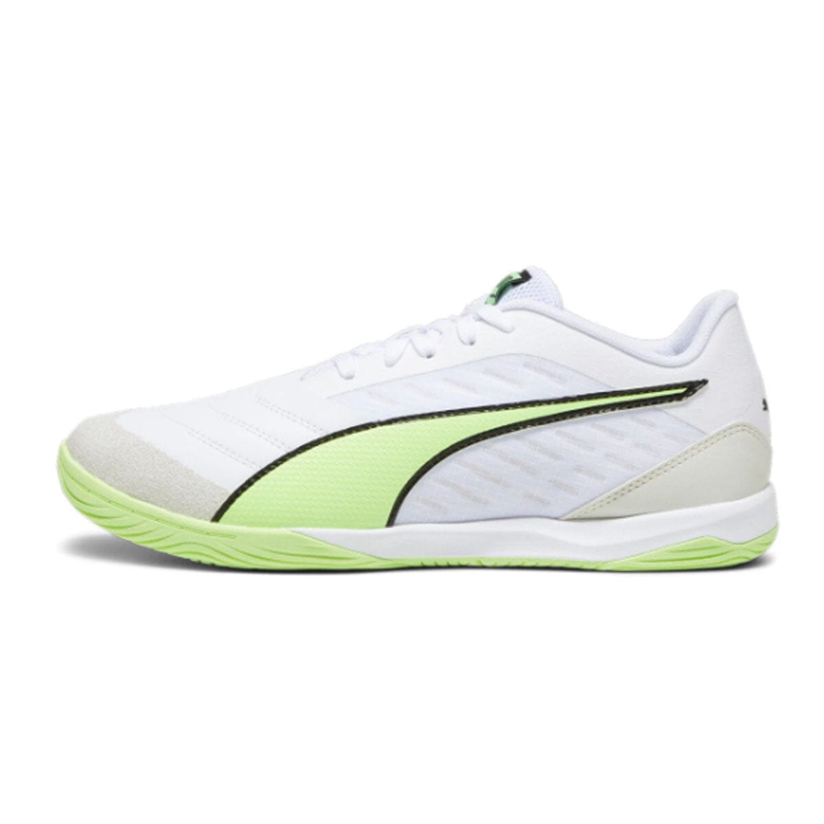 Puma Unisex Ibero IV lc White Lime Futsala Pack | 10741801 Soccer Shoes Puma 