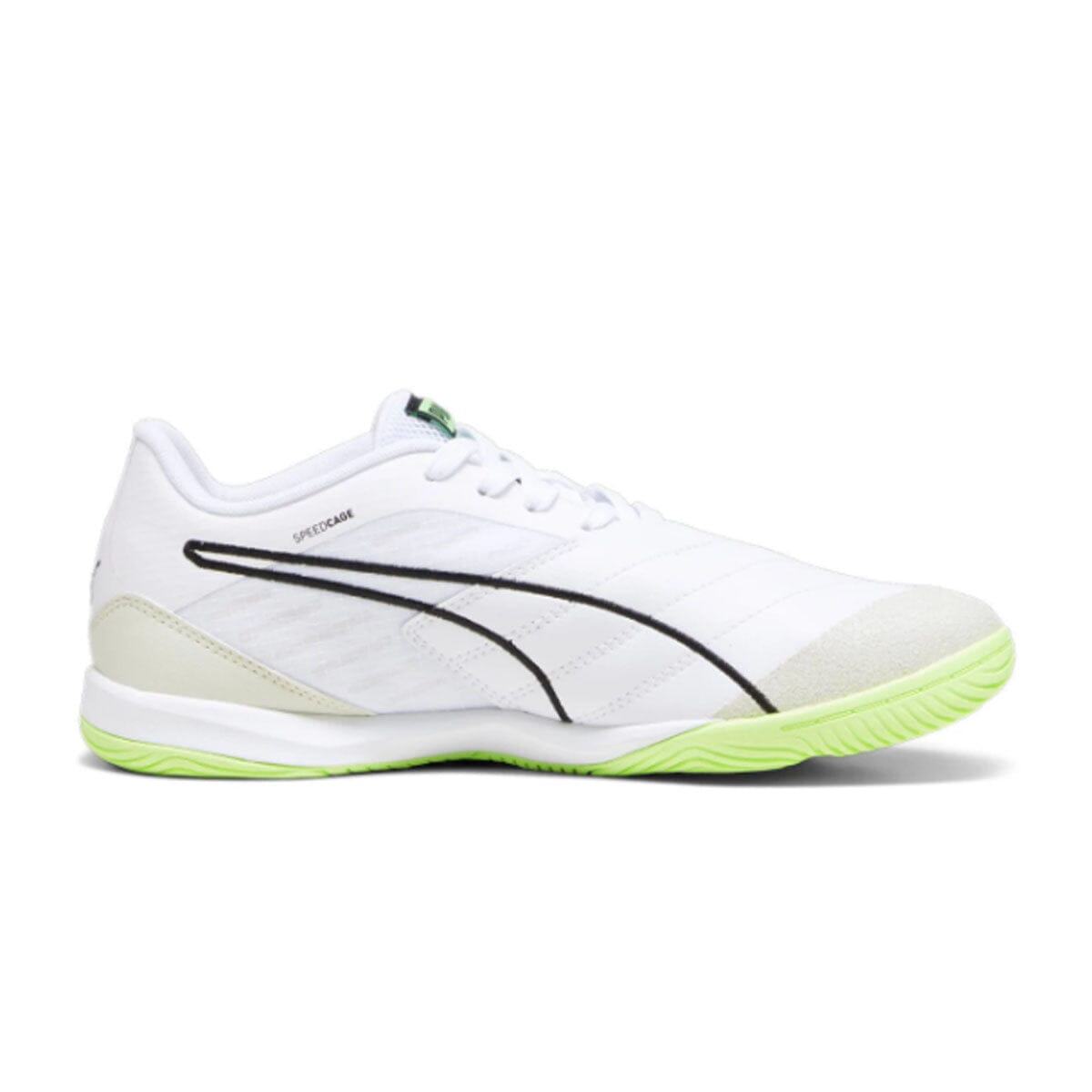 Puma Unisex Ibero IV lc White Lime Futsala Pack | 10741801 Soccer Shoes Puma 7 White 