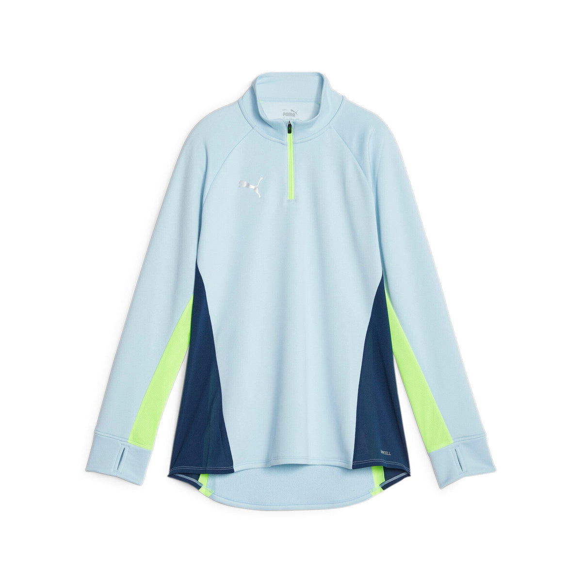 Puma Women&#39;s Individual Blaze Training 1/4 Zip Top | 65830104 Long Sleeve Puma X-Small Blue 