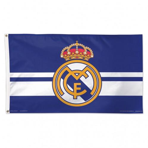 Real Madrid Real Madrid Crest Flag - Deluxe 3&#39; X 5&#39; Accessories WinCraft 