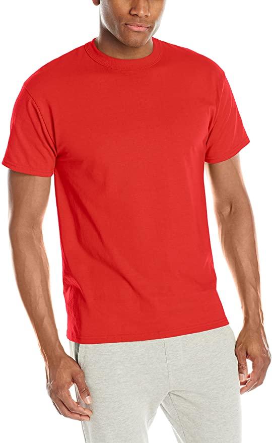 Russell Athletic Men's Short-Sleeve Cotton T-Shirt T-Shirt Russell Athletic Adult 2X-Large True Red 