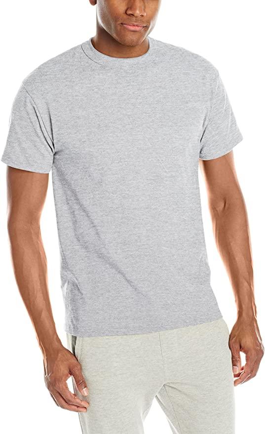 Russell Athletic Men's Short-Sleeve Cotton T-Shirt Adult Large / Ash