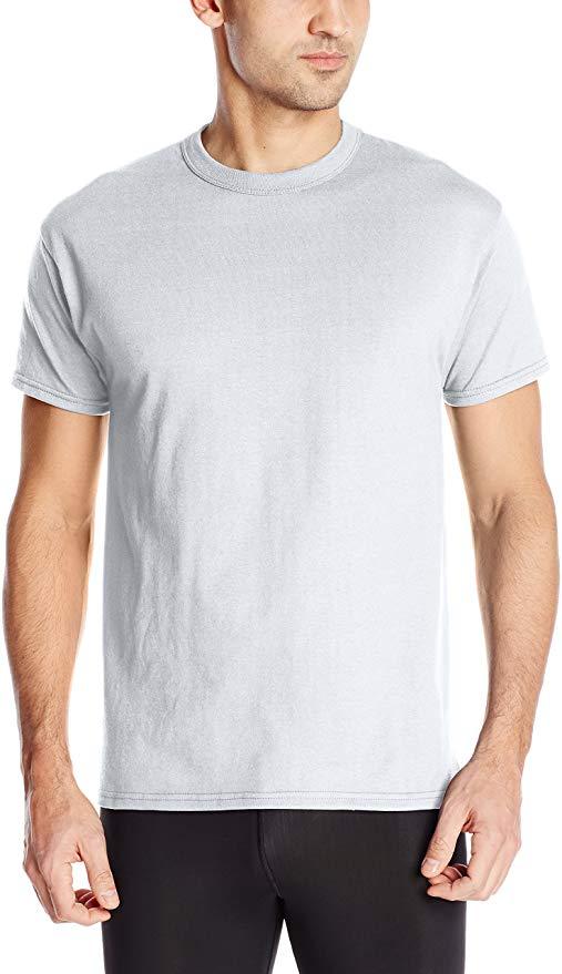 Russell Athletic Men's Short-Sleeve Cotton T-Shirt T-Shirt Russell Athletic Adult Large White 