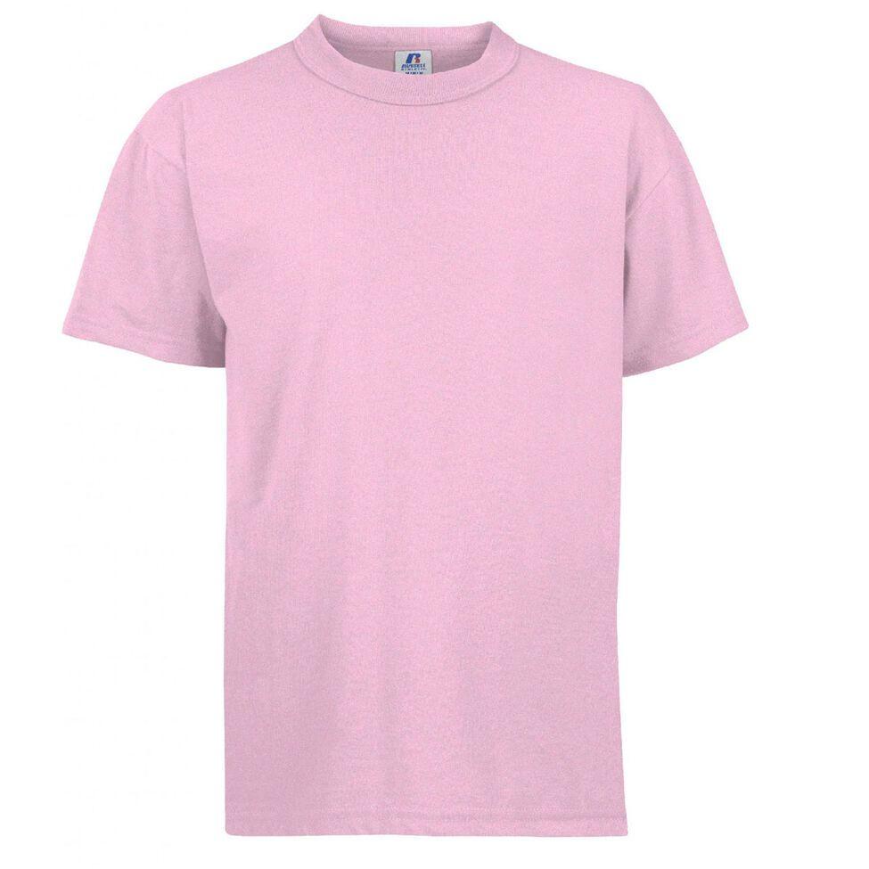 Russell Athletic Men's Short-Sleeve Cotton T-Shirt T-Shirt Russell Athletic Adult X-Large Pink 