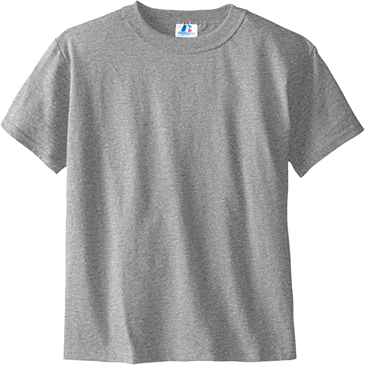 Russell Athletic Youth Short-Sleeve Cotton T-Shirt | 94030BK Apparel Russell Athletic Youth Small Oxford 