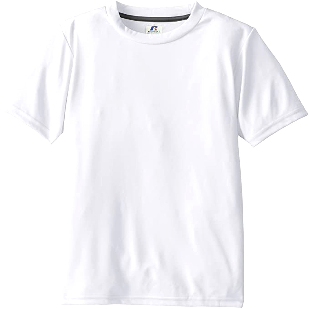 Russell Athletic Youth Short-Sleeve Cotton T-Shirt | 94030BK Apparel Russell Athletic Youth Small White 