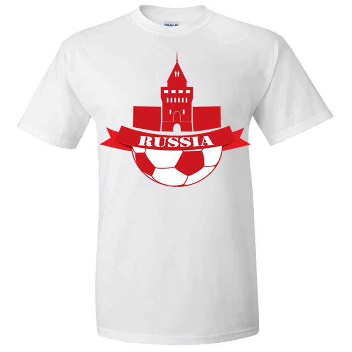 Russia World Cup 2022 Spirit Tee | Various Designs Shirt 411 Red Youth Medium Youth