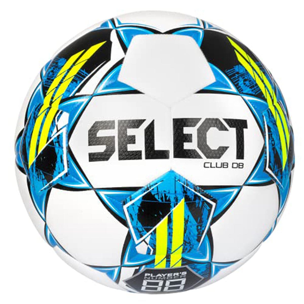 SELECT Club DB V22 Soccer Ball Soccer Balls Select 4 White w/Blue 