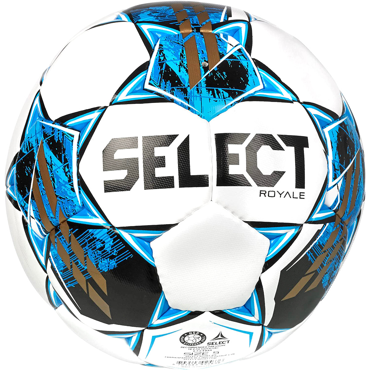 Select Royale v22 Soccer Ball Soccer Balls Select 5 White/Blue 