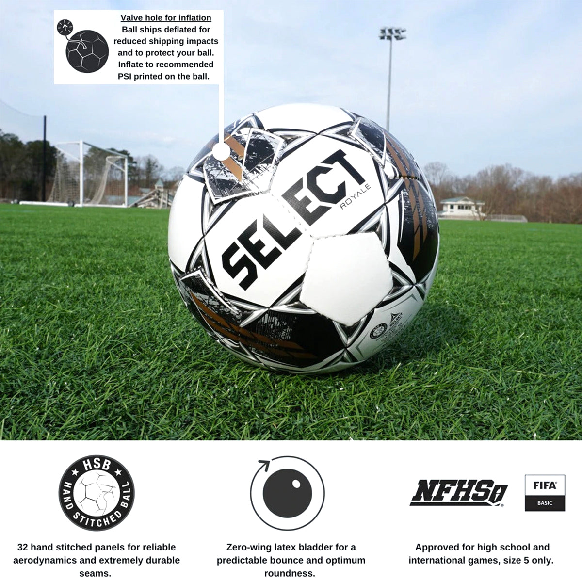 Select Royale v22 Soccer Ball Soccer Balls Select 