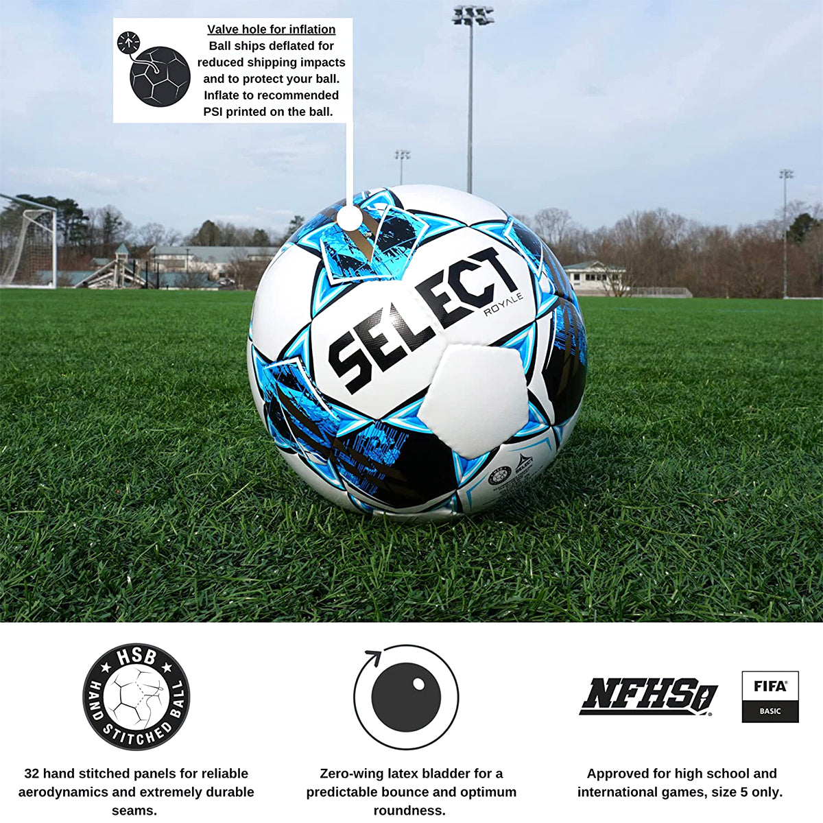 Select Royale v22 Soccer Ball Soccer Balls Select 
