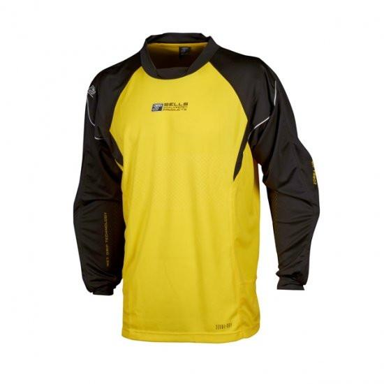 Sells Reflex Long Sleeve Goalkeeper Jersey Goalkeeper Gear Sells Youth Large Yellow 