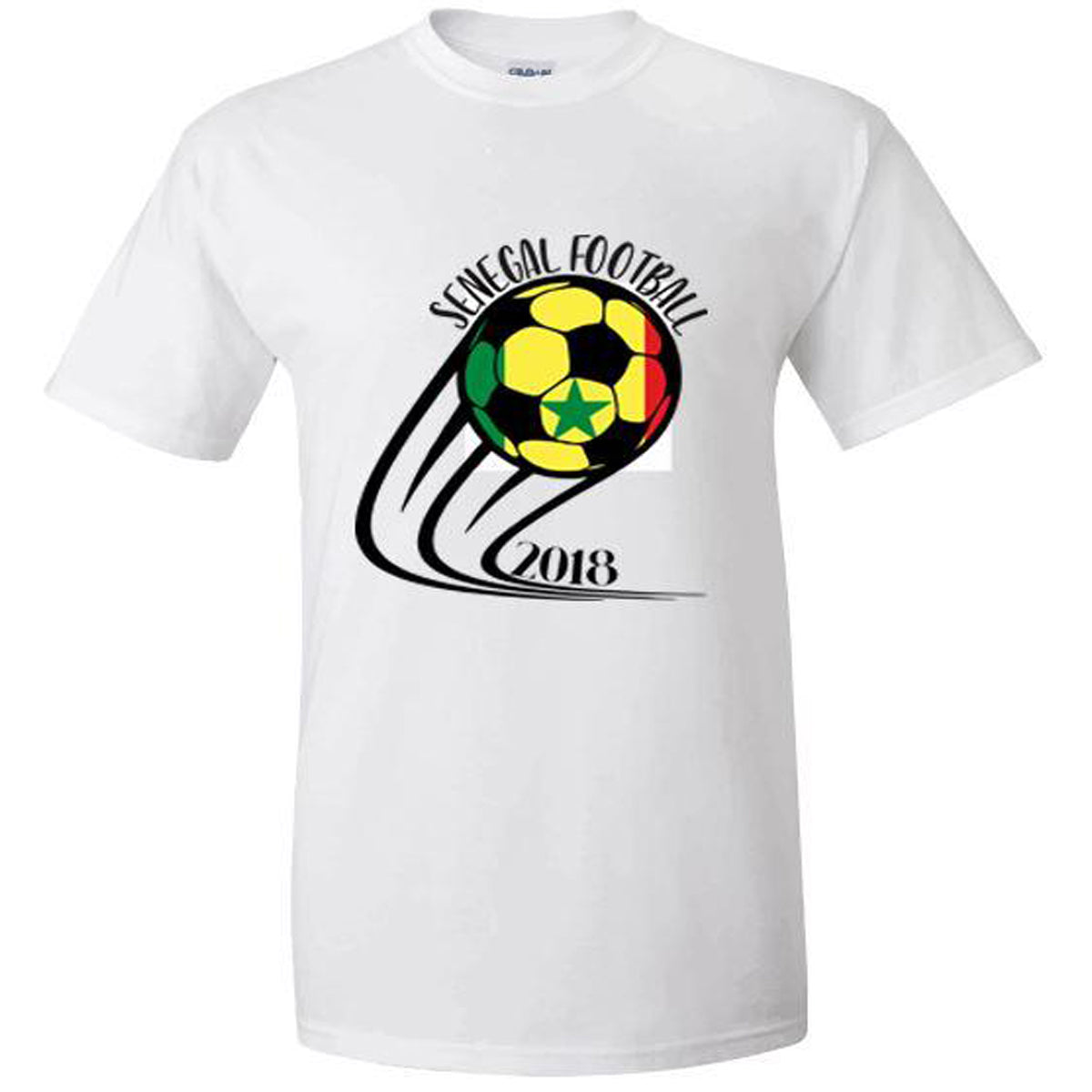 Senegal World Cup 2022 Spirit Tee | Various Designs Shirt 411 Ball Youth Medium Youth