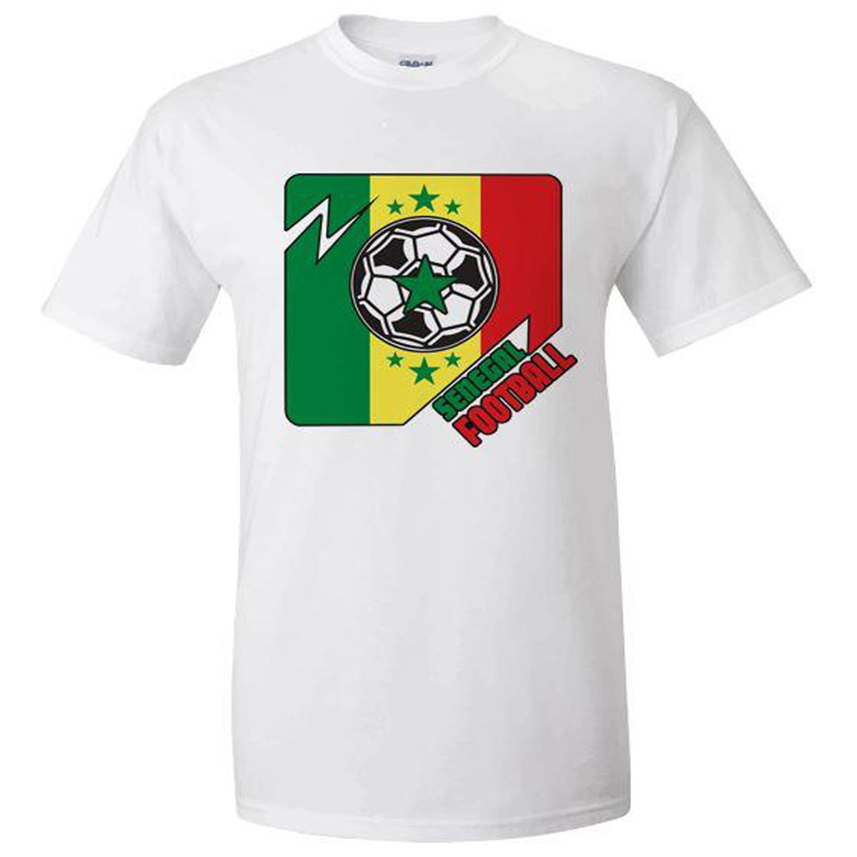 Senegal World Cup 2022 Spirit Tee | Various Designs Shirt 411 Stars Youth Medium Youth