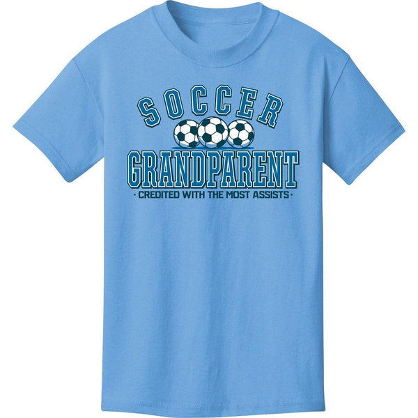 Soccer Grandparent T-Shirt Humorous Shirt 411 Adult Small Carolina 
