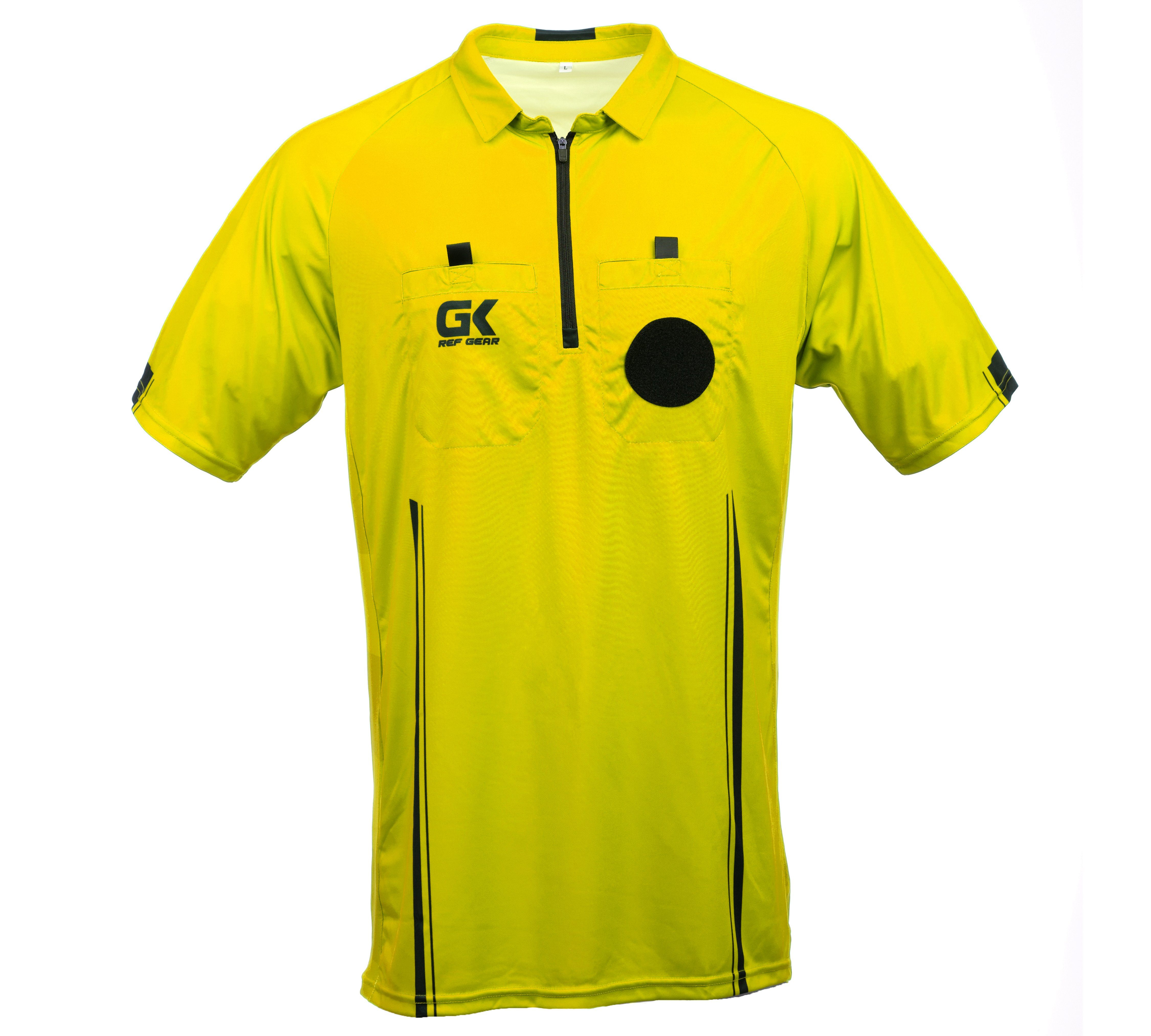 Soccer Referee Jersey | Soccer Referee Shirts | Total Soccer Factory As (Chest 36-38) / Yellow