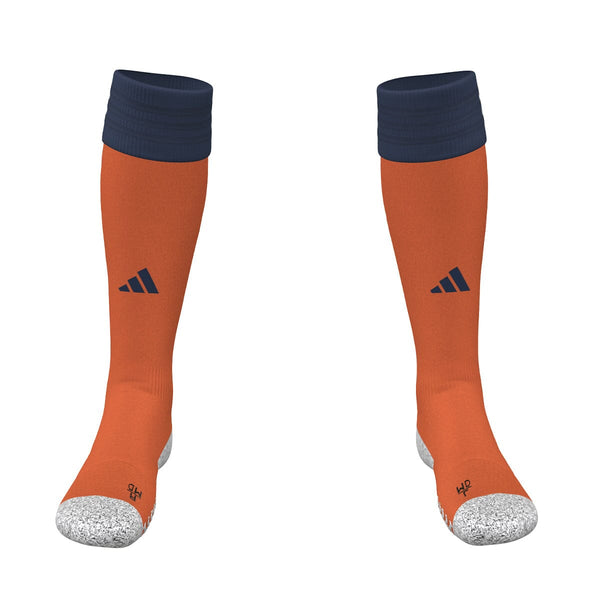 Sodak Soccer Club 23-25 | Adisock23 Orange/Navy Socks Adidas X-Small (Youth 9 to 1) 