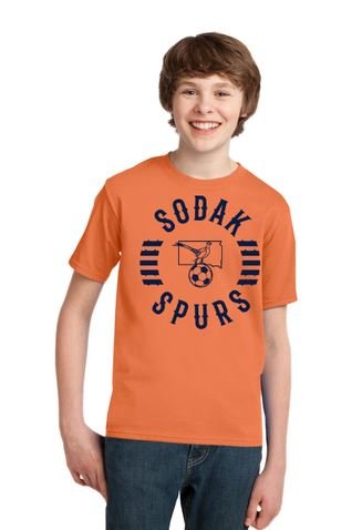 SoDak Spurs Soccer Club Youth Cotton Tee - Goal Kick Soccer