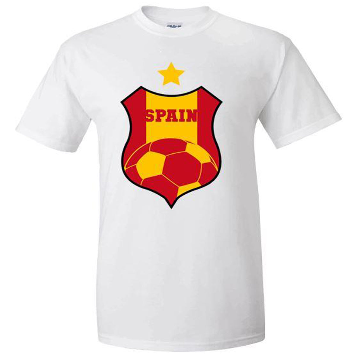 Spain World Cup 2022 Spirit Tee | Various Designs Shirt 411 Badge Youth Medium Youth