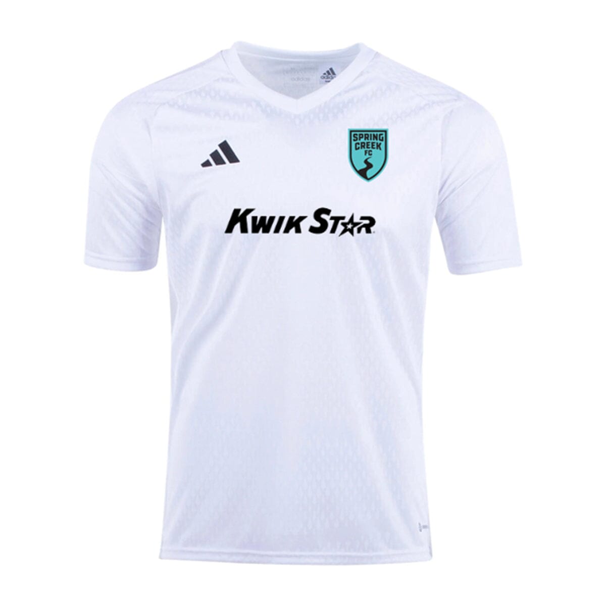 Spring Creek FC &#39;23-&#39;24 Select Competition Match Jersey - White Jersey Adidas Youth Small (8) White 