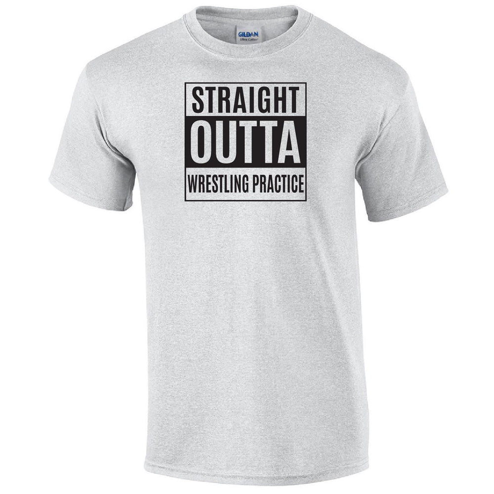 Straight Outta Wrestling Practice Printed Tee - Goal Kick Soccer