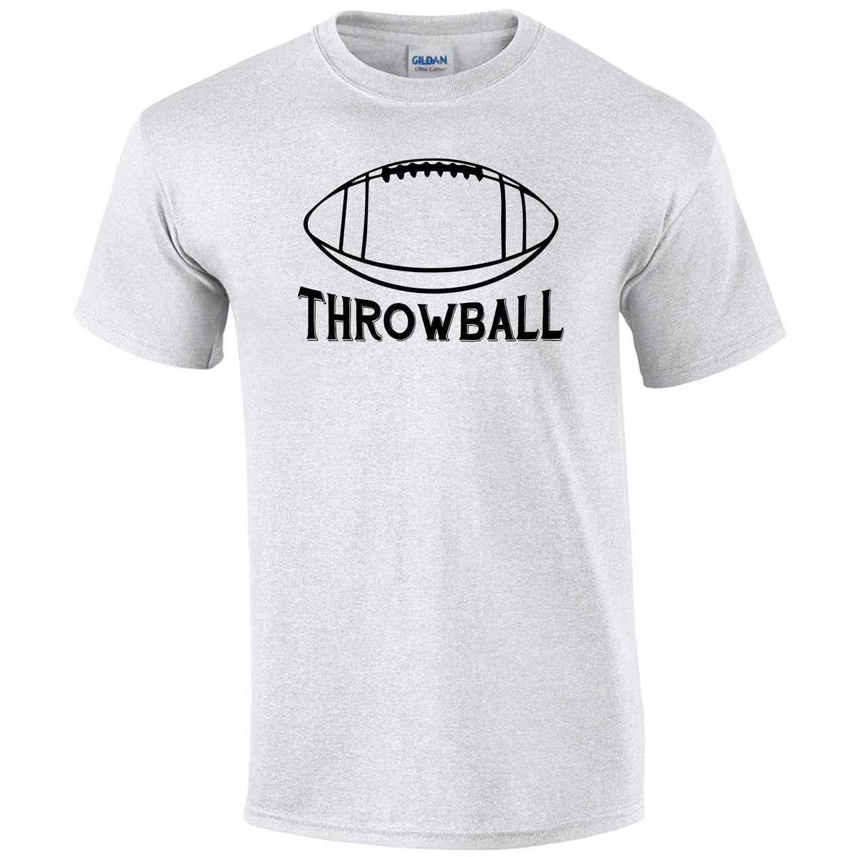 Throwball Soccer T-Shirt T-shirts 411 Youth Medium Ash 