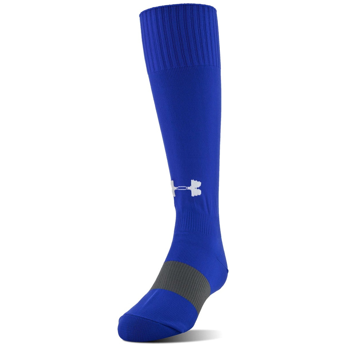 UA Soccer Socks Heat Gear | U448 Soccer Socks Under Armour Large Blue 