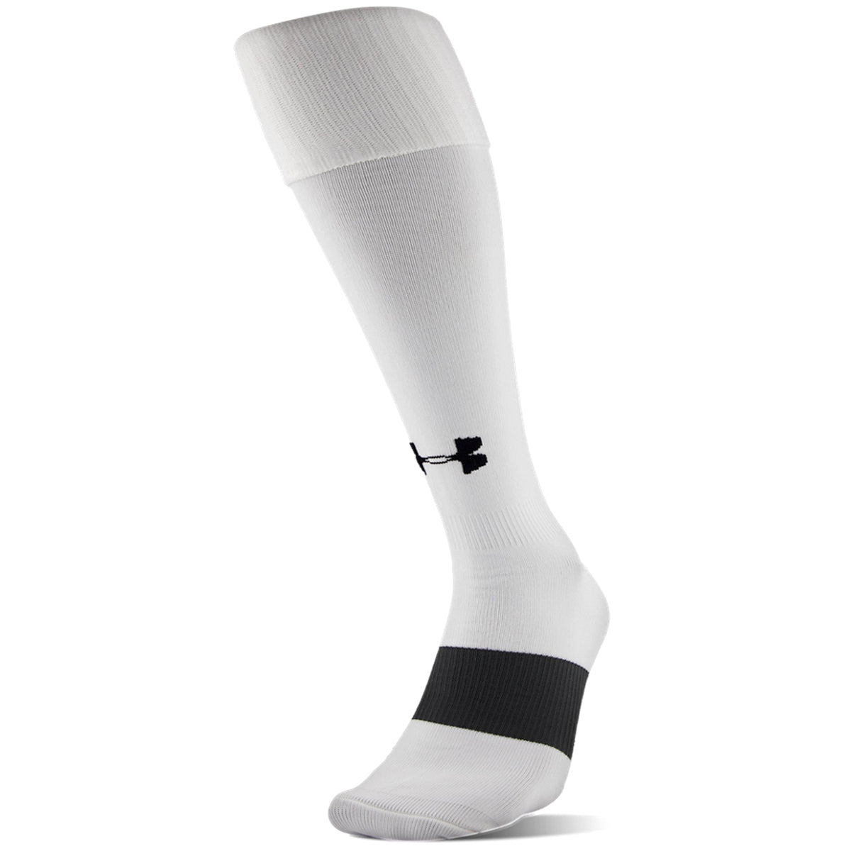 UA Soccer Socks Heat Gear | U448 Soccer Socks Under Armour Large White 