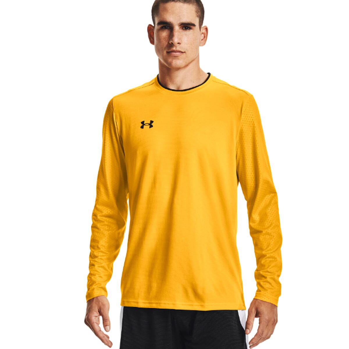 Under Armour Men's Wall Goalkeeper Jersey | 1364966 Jersey Under Armour Adult Small Steeltown Gold / Black 