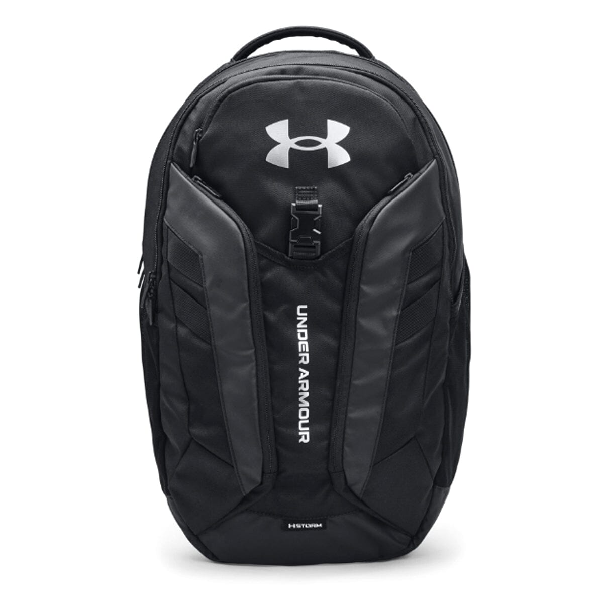 Under Armour UA Hustle Pro Backpack Backpack Under Armour OSFA Black / Black / Metallic Silver 