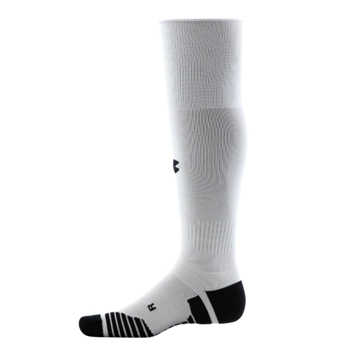 Under Armour Unisex UA Soccer Solid Over-The-Calf Socks Socks Under Armour Medium Black / Graphite / White 