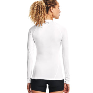 Under Armour Women's HeatGear Compression Long Sleeve - Black, LG