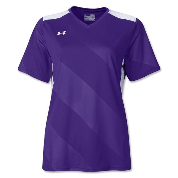 Under Armour Women&#39;s Soccer Jersey Team Jerseys Under Armour Purple X-Small 