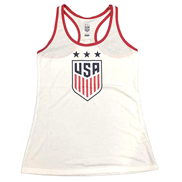 US Soccer Women&#39;s Racerback Tank Top | USA01-WRB Apparel Icon Sports Group 