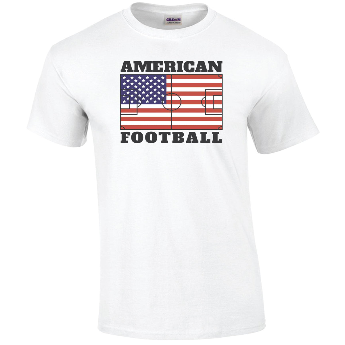 USA Soccer T-Shirt - American Football T-shirts 411 Youth Medium White 
