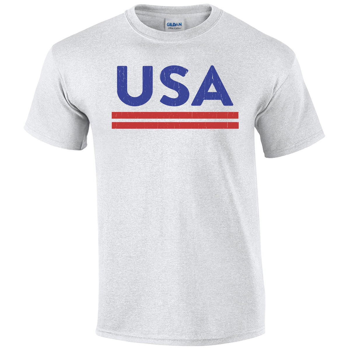 USA Soccer T-Shirt - USA T-shirts 411 Youth Medium Ash Youth