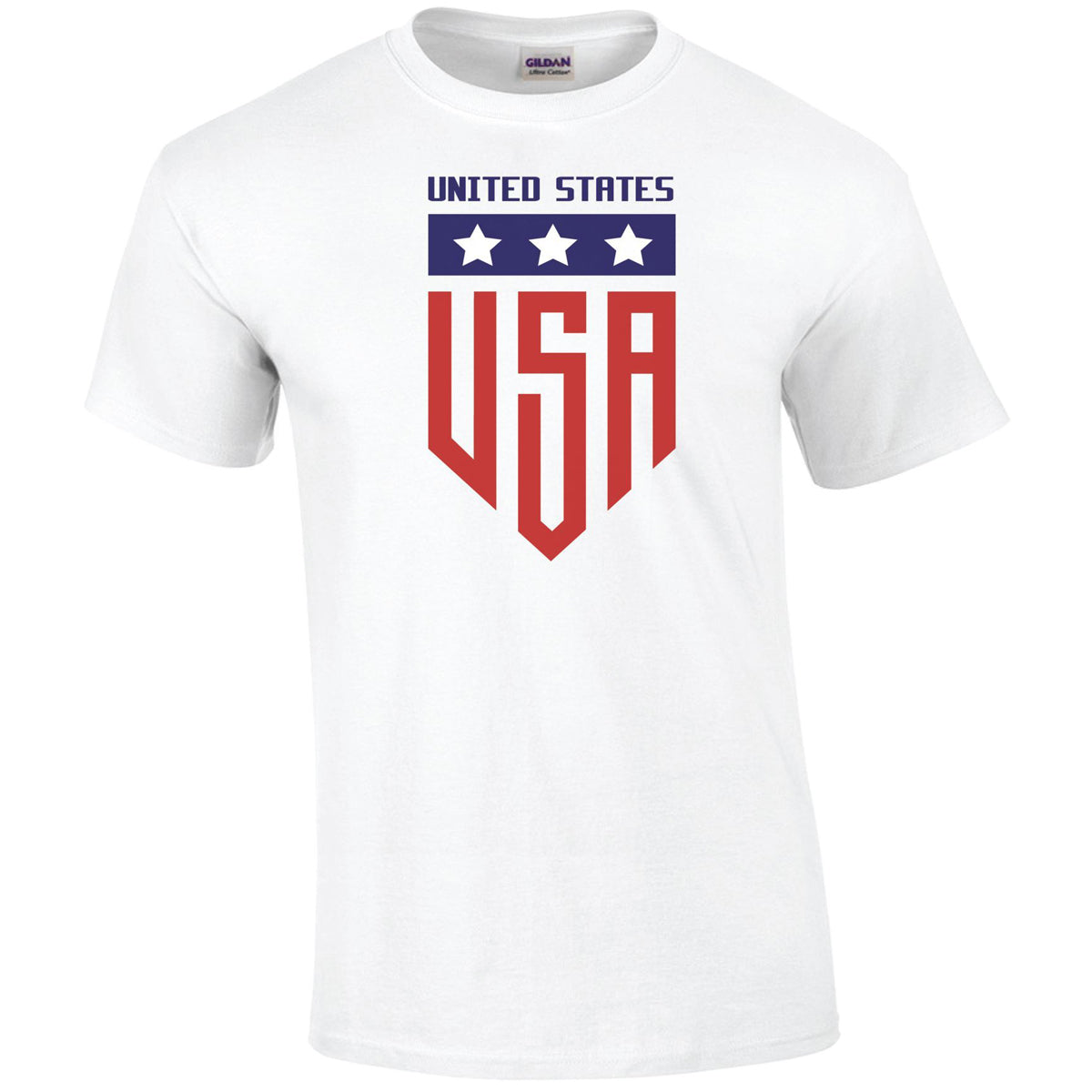 USA Soccer T-Shirt - USA T-shirts 411 Youth Medium White Youth