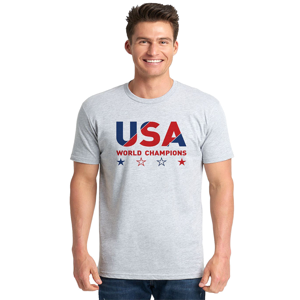USA World Cup 2019 Champions Shirt T-shirts 411 Youth Medium Ash Youth