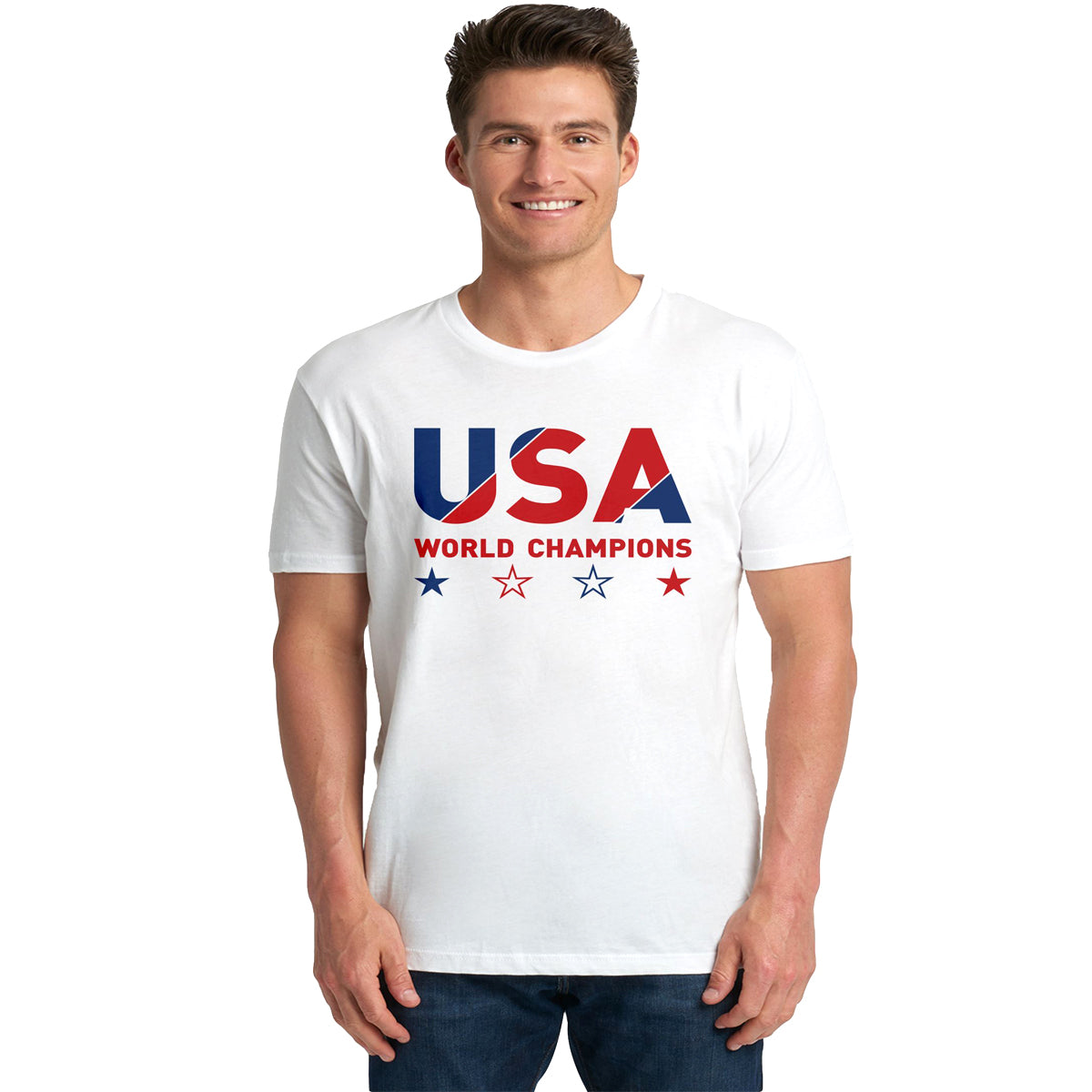 USA World Cup 2019 Champions Shirt T-shirts 411 Youth Medium White Youth