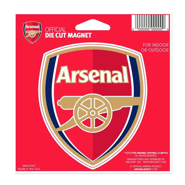 WinCraft Arsenal F.C. Die Cut Magnet 4.5&quot; X 6&quot; Accessories WinCraft 