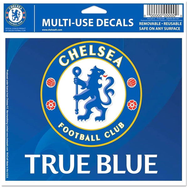 WinCraft Soccer Chelsea FC Multi-Use Colored Decal Accessories WinCraft 5&quot; x 6&quot; 