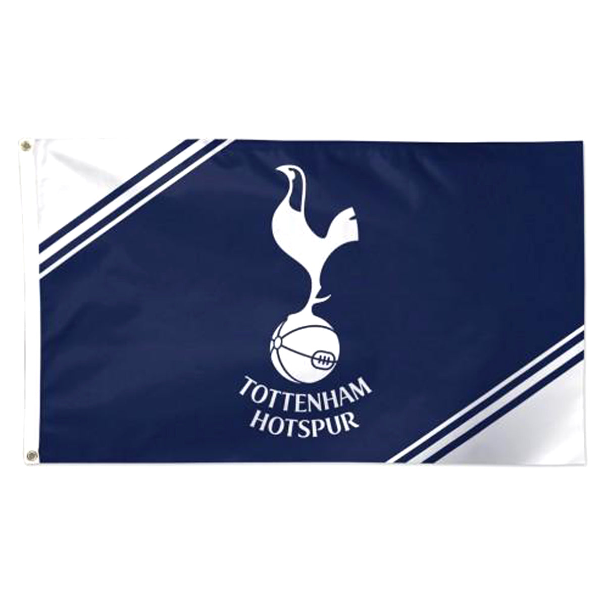 WinCraft Tottenham Hotspur Flag - Deluxe 3&#39; X 5&#39; Accessories WinCraft White/Navy 